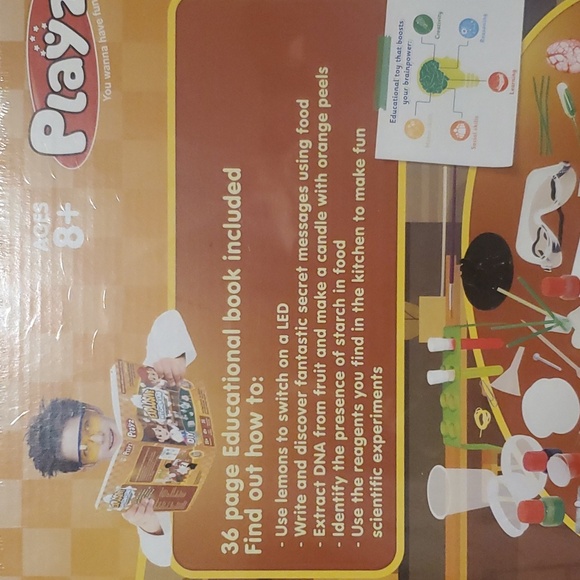 Playz Explosive Kitchen Lab Physics, Chemistry, & Biology Science Experiment Set - Picture 12 of 14